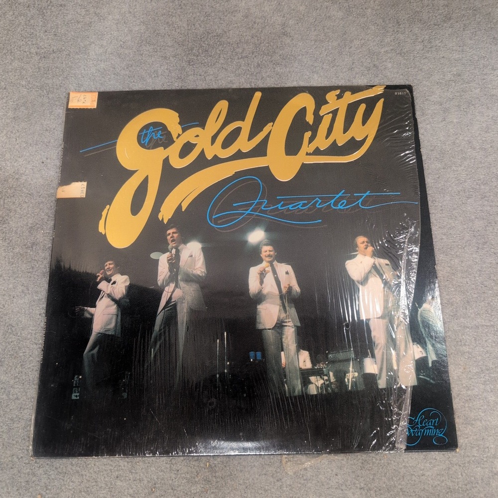 The Gold City Quartet Live Vinyl LP Heart Warming Records R3817 Southern Gospel
